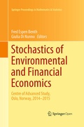 Cover: Stochastics of Environmental and Financial Economics - Springer