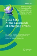 Cover: VLSI-SoC: At the Crossroads of Emerging Trends - Springer
