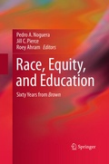 Cover: Race, Equity, and Education - Springer
