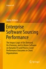 Cover: Enterprise Software Sourcing Performance - Springer