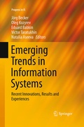 Bild: Emerging Trends in Information Systems - Springer