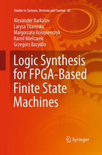 Enlarge image Cover: Logic Synthesis for FPGA-Based Finite State Machines - Springer