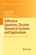 Cover: Difference Equations, Discrete Dynamical Systems and Applications - Springer