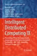 Cover: Intelligent Distributed Computing IX - Springer