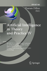 Enlarge image Cover: Artificial Intelligence in Theory and Practice IV - Springer