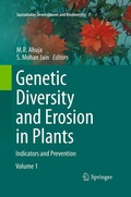 Cover: Genetic Diversity and Erosion in Plants - Springer