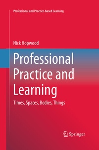 Enlarge image Cover: Professional Practice and Learning - Springer