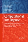 Cover: Computational Intelligence - Springer