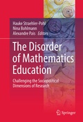 Cover: The Disorder of Mathematics Education - Springer