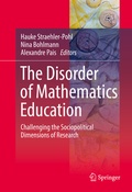 Cover: The Disorder of Mathematics Education - Springer