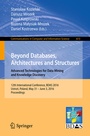 Cover: Beyond Databases, Architectures and Structures. Advanced Technologies for Data Mining and Knowledge Discovery - Springer