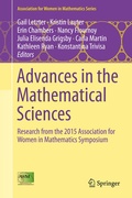 Cover: Advances in the Mathematical Sciences - Springer