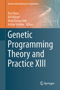 Cover: Genetic Programming Theory and Practice XIII - Springer
