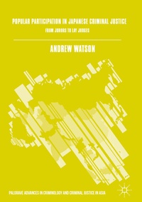 Abbildung von: Popular Participation in Japanese Criminal Justice - Palgrave Macmillan