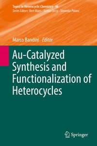 Abbildung von: Au-Catalyzed Synthesis and Functionalization of Heterocycles - Springer
