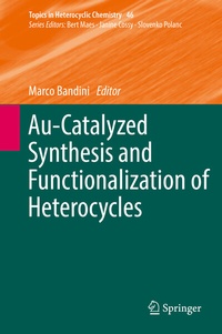 Abbildung von: Au-Catalyzed Synthesis and Functionalization of Heterocycles - Springer