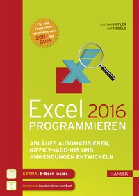 Abbildung von: Excel 2016 programmieren - Hanser