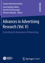 Cover: Advances in Advertising Research (Vol. V) - Springer Gabler
