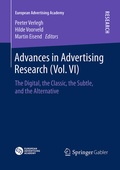 Cover: Advances in Advertising Research (Vol. VI) - Springer Gabler