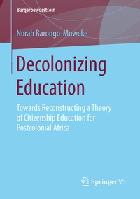 Abbildung von: Decolonizing Education - Springer VS