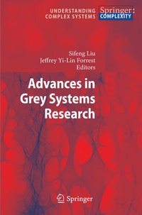 Enlarge image Cover: Advances in Grey Systems Research - Springer