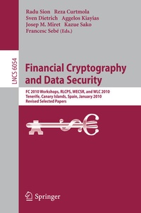 Enlarge image Cover: Financial Cryptography and Data Security - Springer