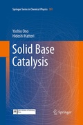 Cover: Solid Base Catalysis - Springer