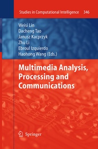 Abbildung von: Multimedia Analysis, Processing and Communications - Springer