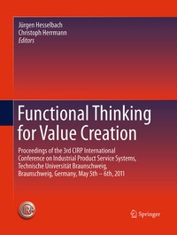 Enlarge image Cover: Functional Thinking for Value Creation - Springer