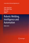 Cover: Robotic Welding, Intelligence and Automation - Springer