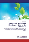 Cover: Solvency II and IFRS4. Chasing of risks in life insurance - LAP Lambert Academic Publishing