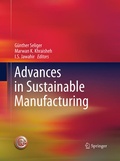 Cover: Advances in Sustainable Manufacturing - Springer