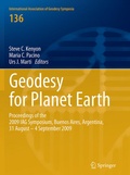 Cover: Geodesy for Planet Earth - Springer