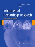 Cover: Intracerebral Hemorrhage Research - Springer