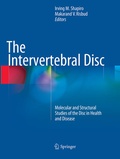 Cover: The Intervertebral Disc - Springer