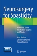 Cover: Neurosurgery for Spasticity - Springer