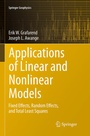 Cover: Applications of Linear and Nonlinear Models - Springer
