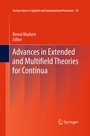 Cover: Advances in Extended and Multifield Theories for Continua - Springer