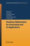 Cover: Nonlinear Mathematics for Uncertainty and its Applications - Springer