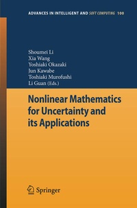 Enlarge image Cover: Nonlinear Mathematics for Uncertainty and its Applications - Springer