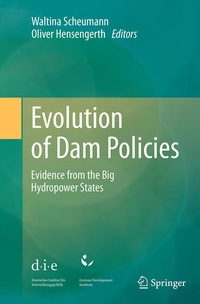 Enlarge image Cover: Evolution of Dam Policies - Springer