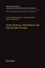 Cover: Arctic Science, International Law and Climate Change - Springer