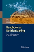 Cover: Handbook on Decision Making - Springer