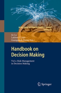 Enlarge image Cover: Handbook on Decision Making - Springer