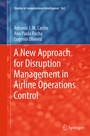 Cover: A New Approach for Disruption Management in Airline Operations Control - Springer