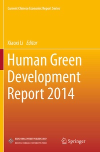 Enlarge image Cover: Human Green Development Report 2014 - Springer