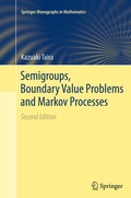Cover: Semigroups, Boundary Value Problems and Markov Processes - Springer