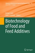 Cover: Biotechnology of Food and Feed Additives - Springer