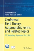 Bild: Conformal Field Theory, Automorphic Forms and Related Topics - Springer