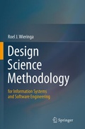 Cover: Design Science Methodology for Information Systems and Software Engineering - Springer